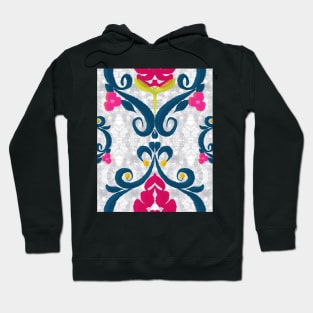 Pink Blossom Geometrical design Hoodie